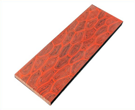 Résine - G10 Wave Rouge et Noir